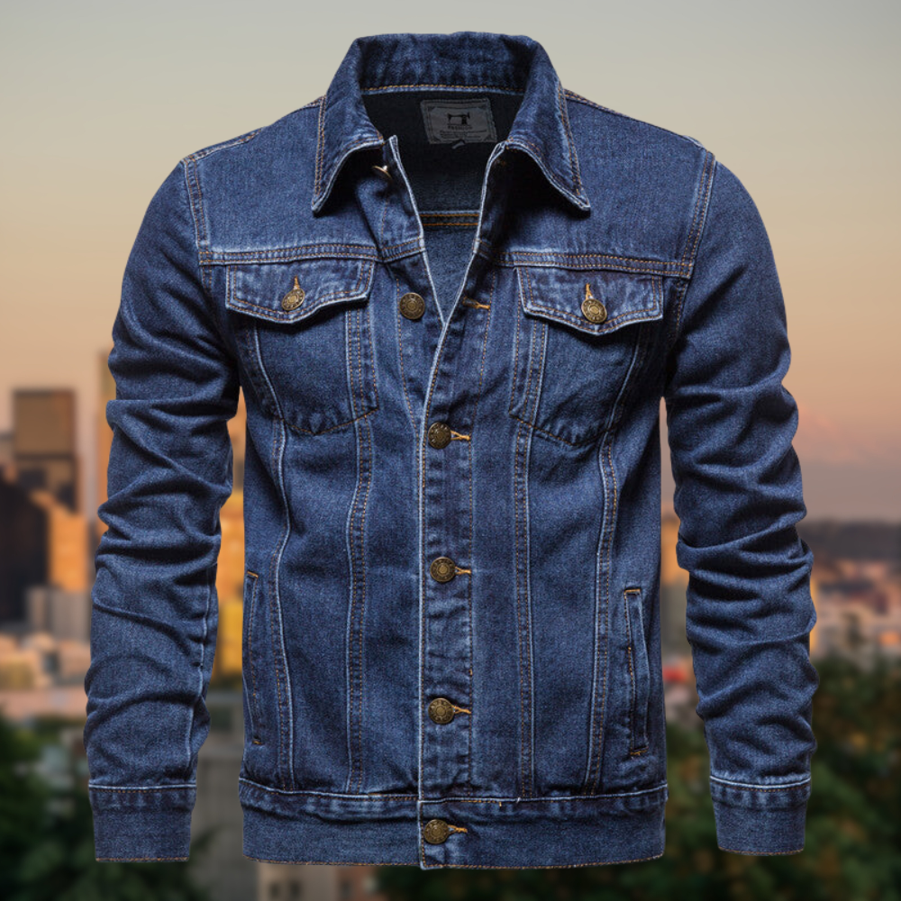 Berg-Feldt | Jeansjacke mit Klassischem Design