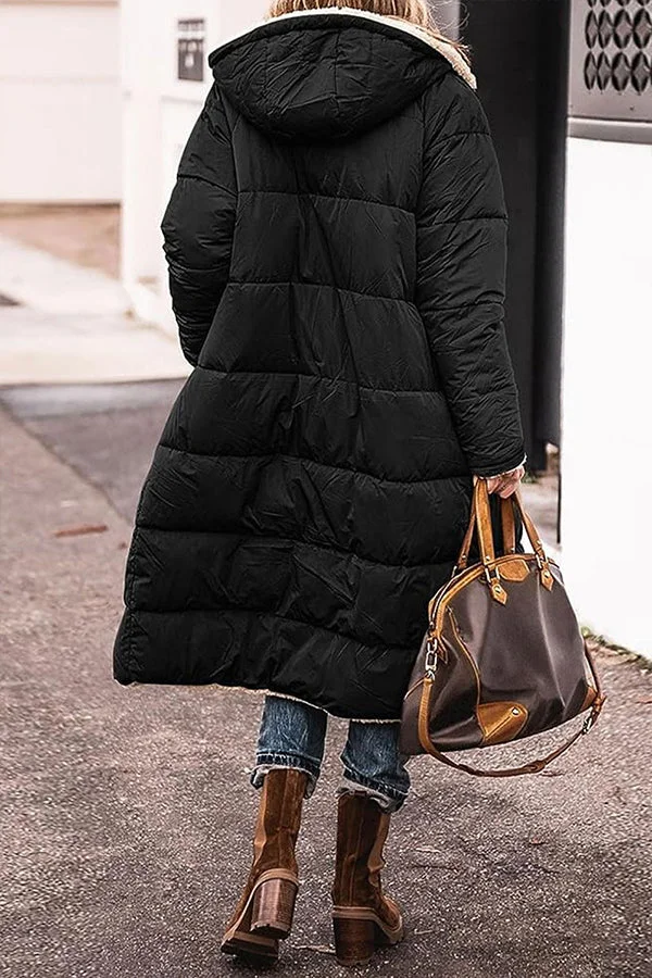 Berg-Feldt | Trendige Jacke mit Kapuze und Betontem Kragen