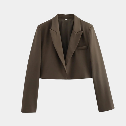 Berg-Feldt | Veste Courte Blazer Manches Longues Ouverte