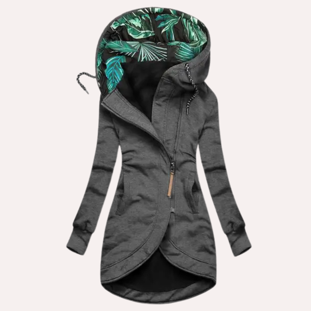Berg-Feldt | Fleece-Jacke mit Kapuze Langarm