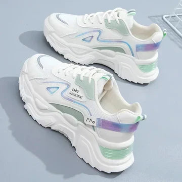 Karoline Damen Sneaker, chunky Sohle