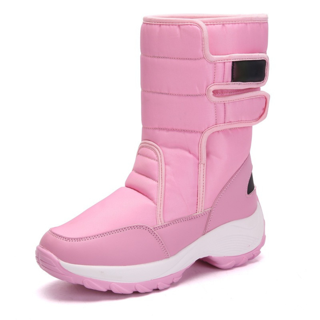 Berg-Feldt | Schneestiefel - Slip-On-Design - Isolierte Fleece-Innensohle