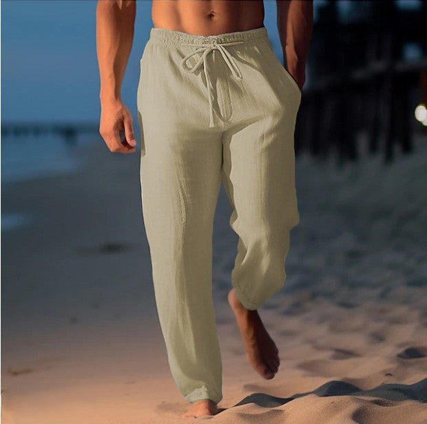 Pantalon de lin pour homme Matthews au design élégant