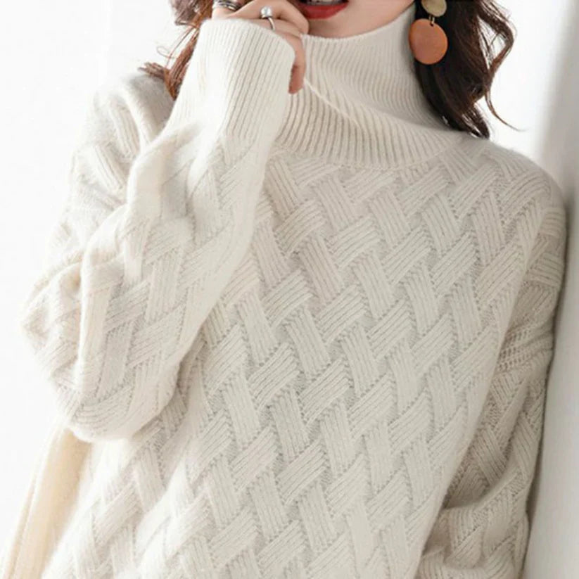 Pull en cachemire noble Michaela – coupe ample