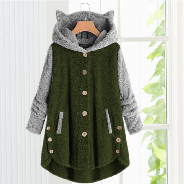 Berg-Feldt | Strickjacke mit Katzenohren