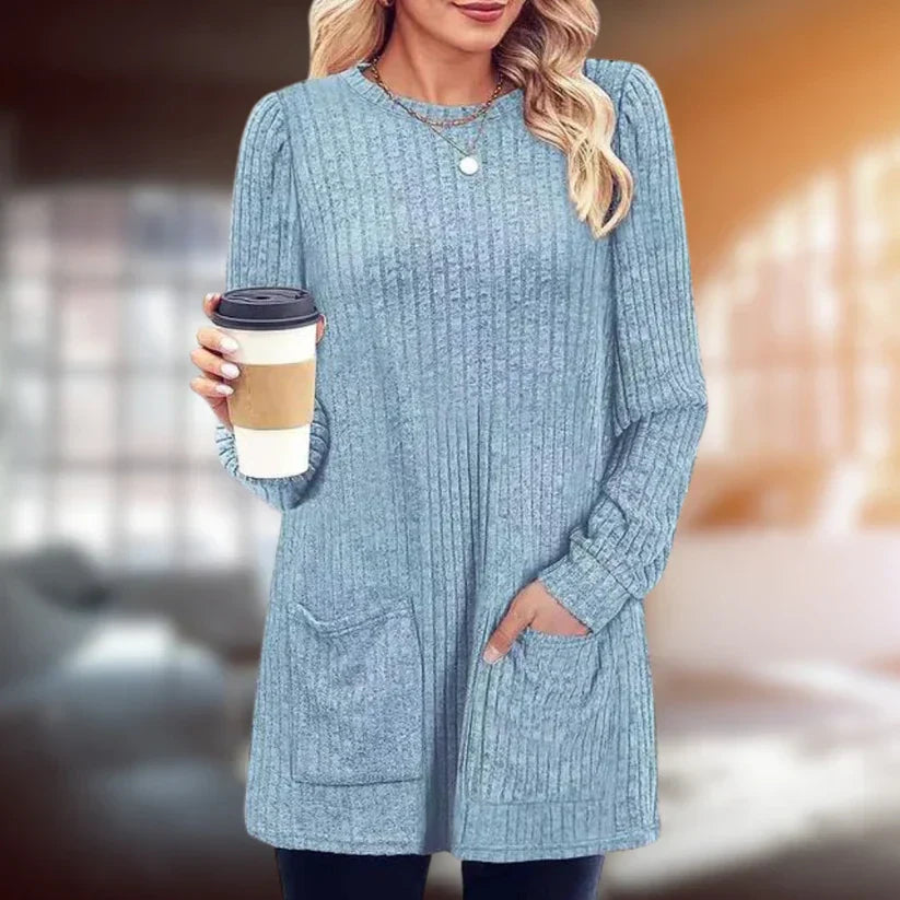 Berg-Feldt | Eleganter Pullover mit Fronttaschen