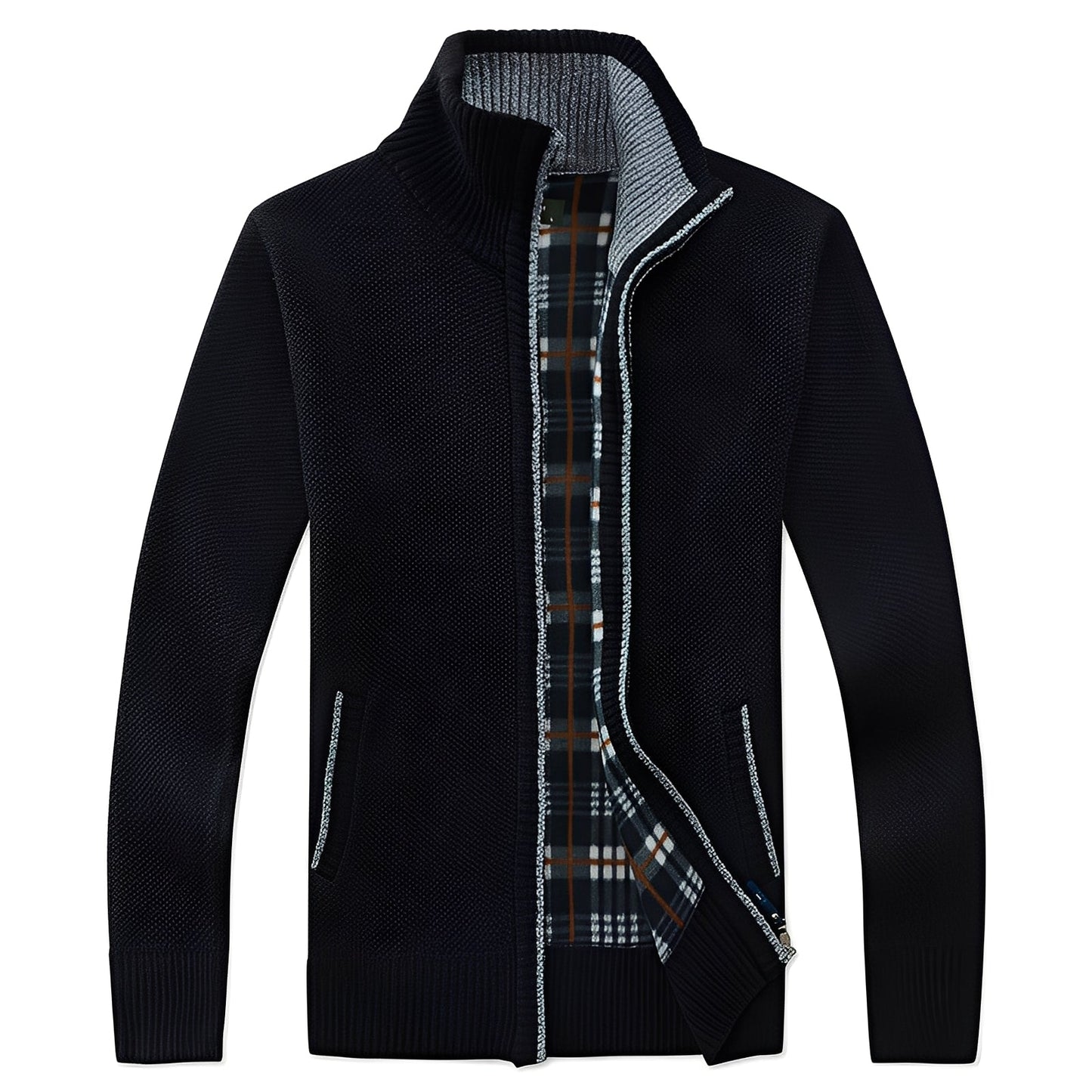 Berg-Feldt | Klassischer Cardigan mit Futter für Männer