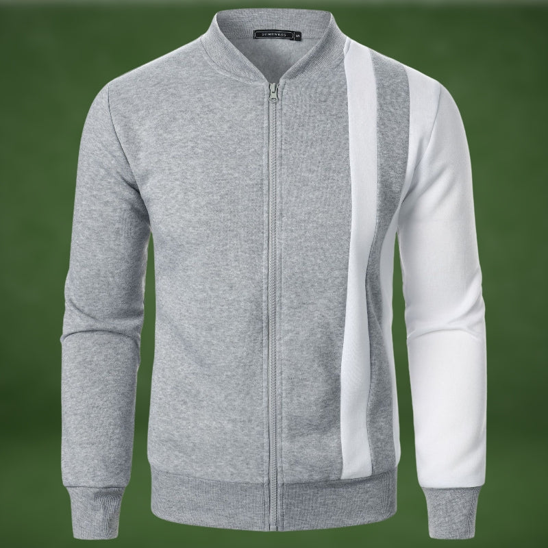 Berg-Feldt | Sportliches Sweatshirt mit Reißverschluss Polyester-mischung Dynamisches Design