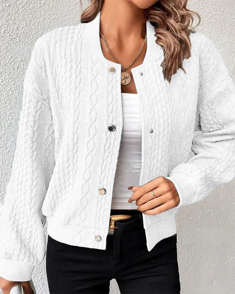 Berg-Feldt | Stylischer Herbstcardigan mit Knöpfen für Frauen