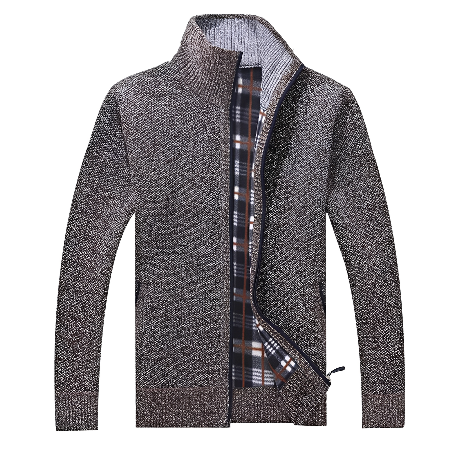 Berg-Feldt | Stylischer Cardigan mit weichem Fleece-Futter für Männer