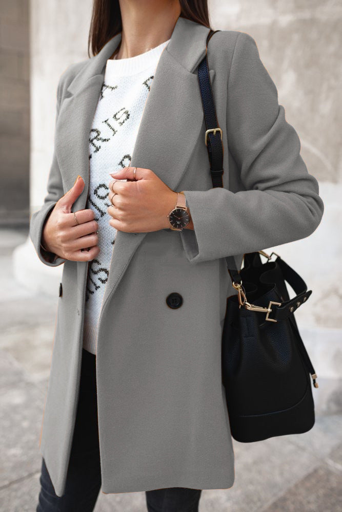 Berg-Feldt | Elegante Jacke mit Knöpfen für Damen