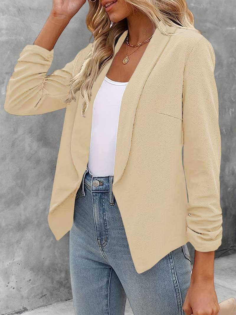 Berg-Feldt | Stilvoller Blazer mit Offener Vorderseite