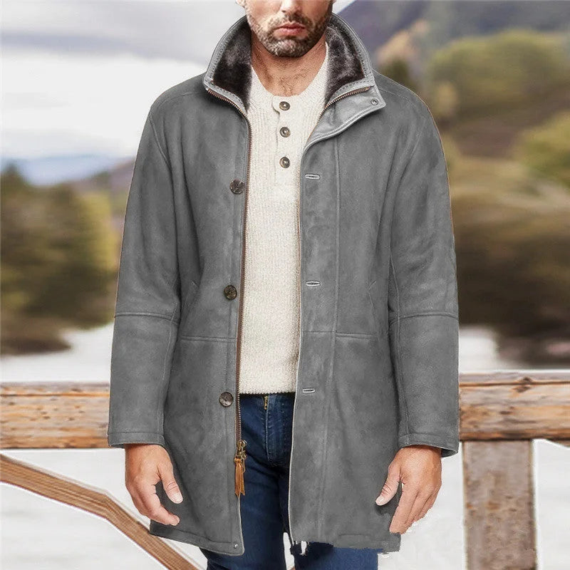 Berg-Feldt | Blouson en daim hydrofuge pour hommes