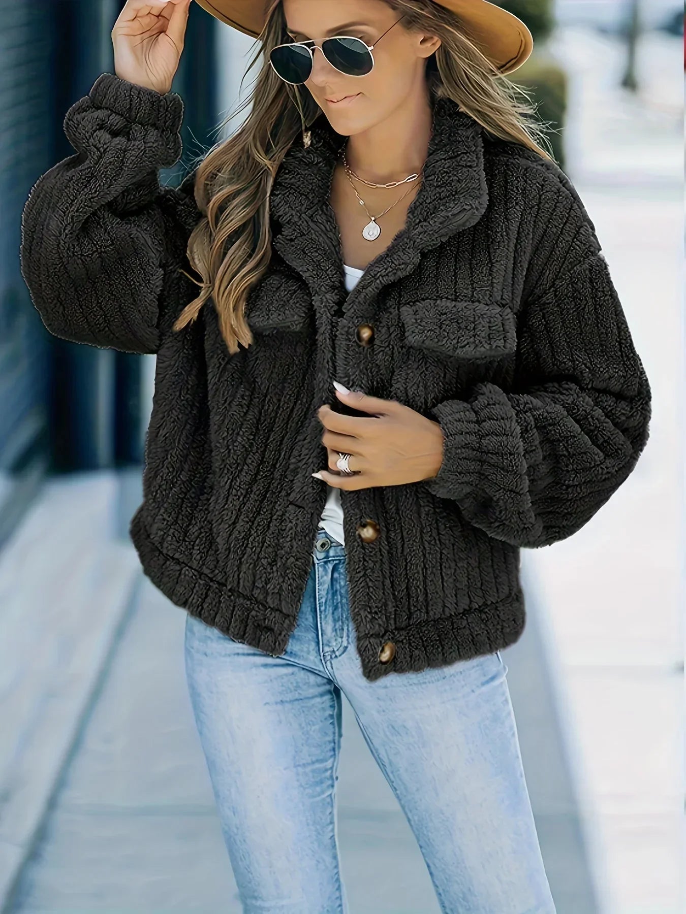 Berg-Feldt | Truckerjacke mit Fell