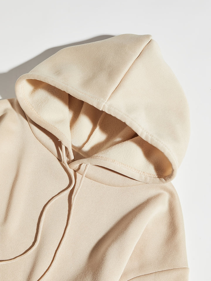 Sweat à capuche en coton à imprimé message Zara