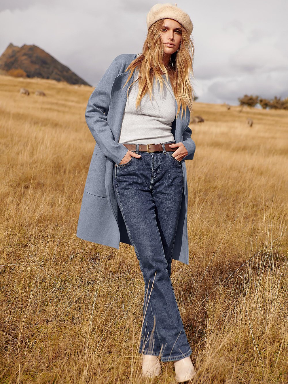 Berg-Feldt | Neue Stilvolle Jacke mit Revers