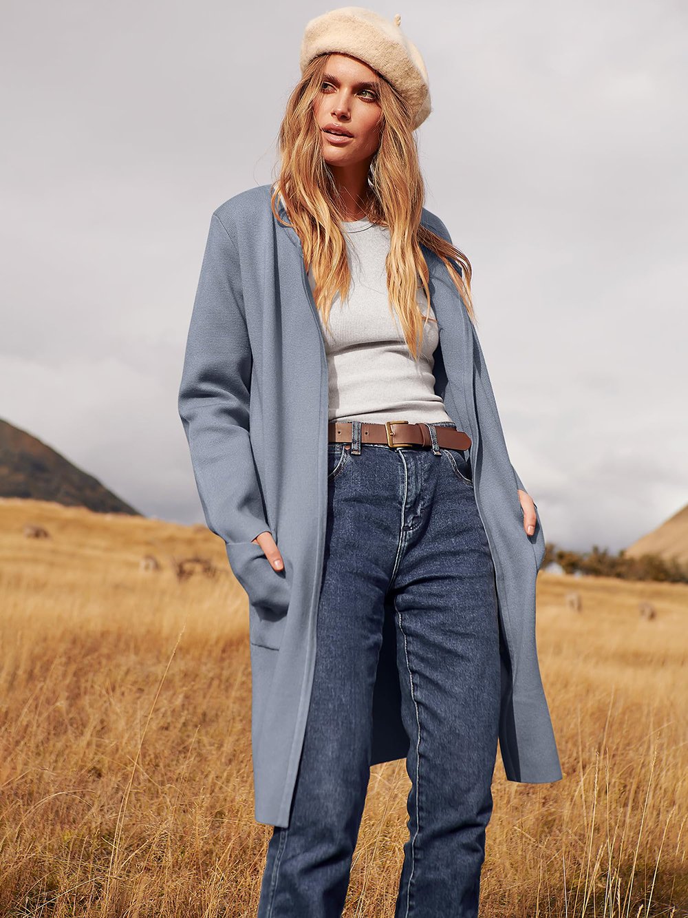 Berg-Feldt | Neue Stilvolle Jacke mit Revers