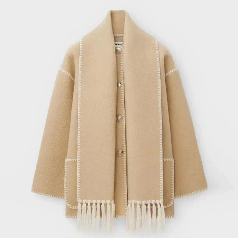 Berg-Feldt | Manteau intemporel à pompon pour femme
