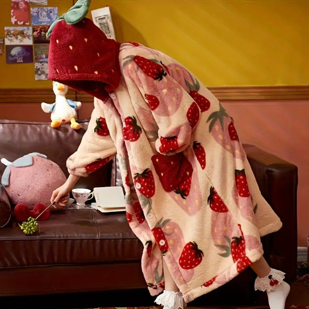 Berg-Feldt | Couverture polaire à capuche pour femme