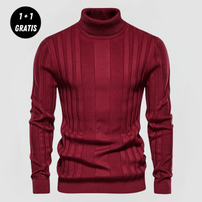 Strickpullover mit Rollkragen (1+1 gratis) im Januar