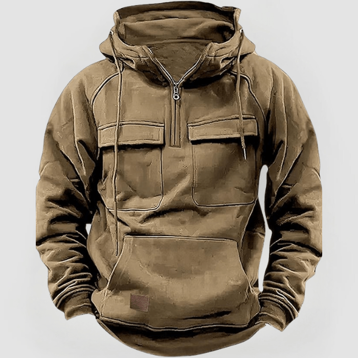 DEREK : Hoodie avec de grandes poches