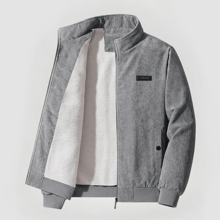 Berg-Feldt | Veste en velours côtelé avec doublure en teddy Chaud et confortable Idéal pour le temps froid