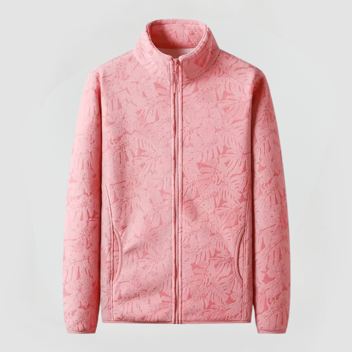AYLA: Blouson polaire à motif floral