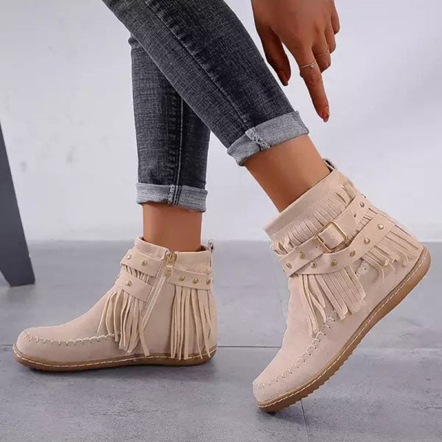 Berg-Feldt | Bottes chaudes à franges vendange