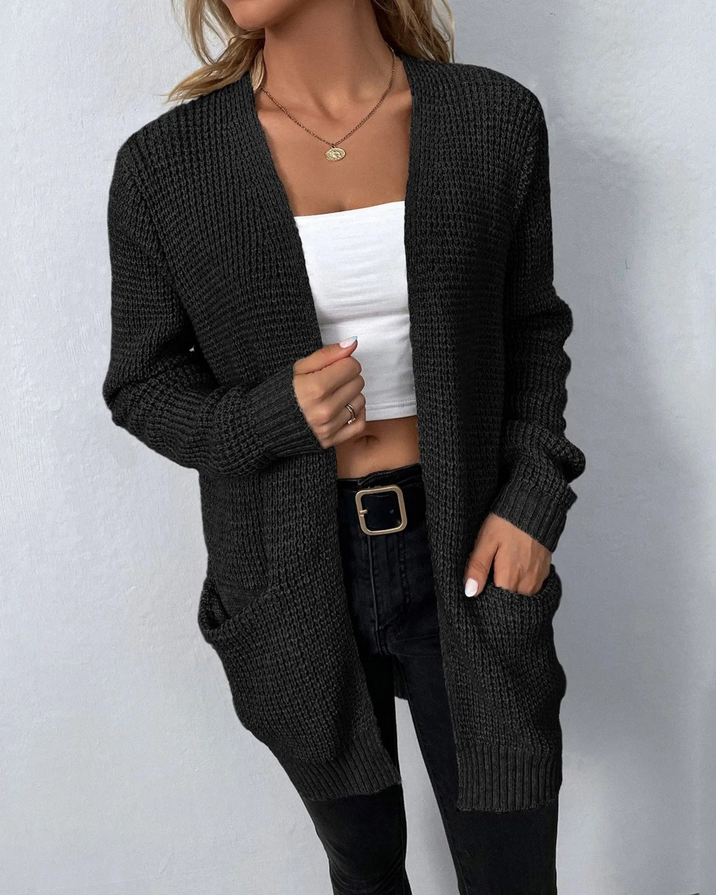 Berg-Feldt | Stilvoller Langer Cardigan