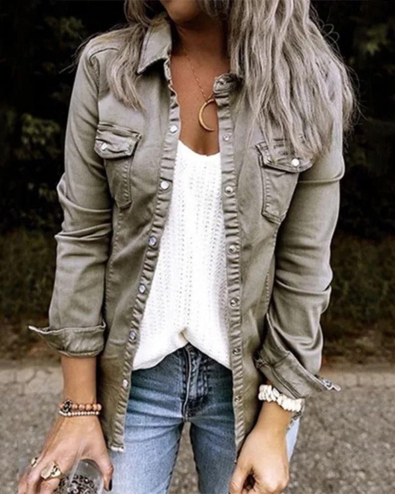 Berg-Feldt | Klassische Jeans Jacke Damen