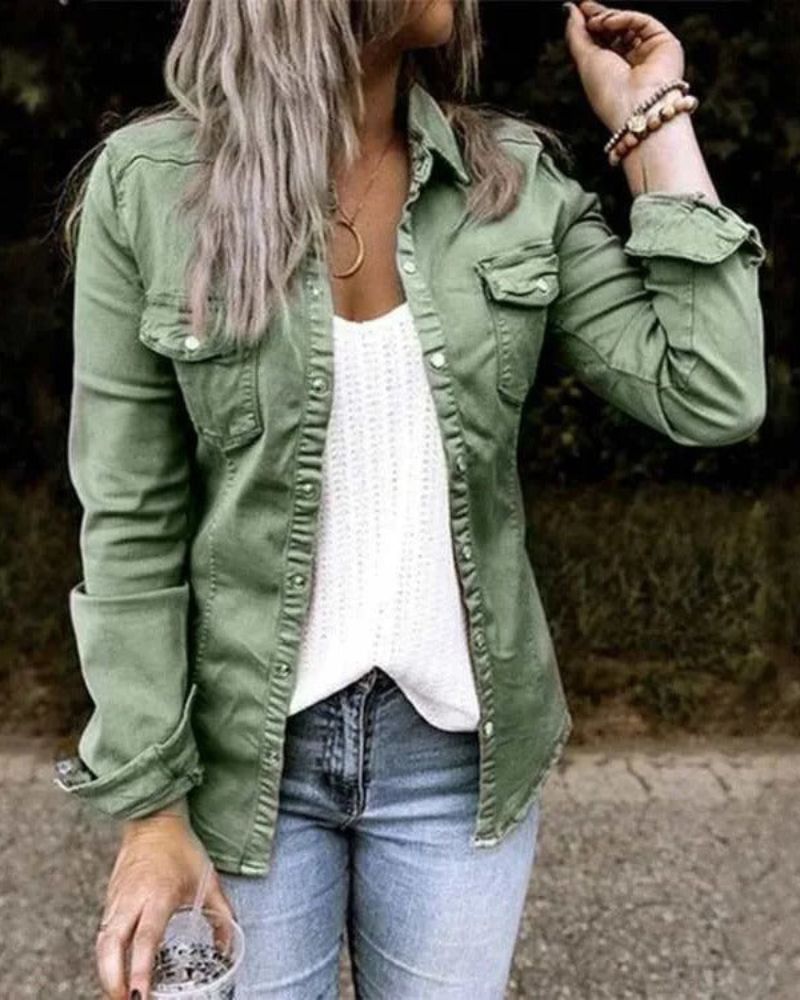Berg-Feldt | Klassische Jeans Jacke Damen