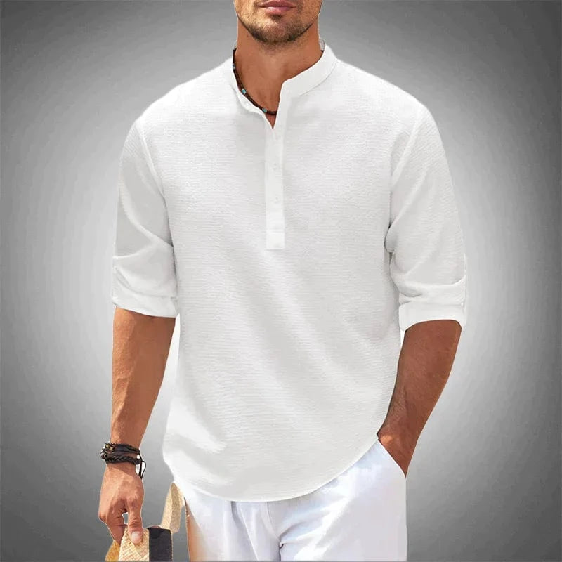 AXEL: Chemise à col montant
