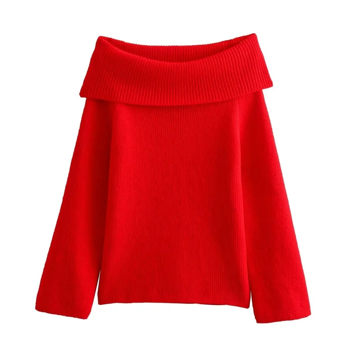 Berg-Feldt | Off-Shoulder Damen Strickpullover