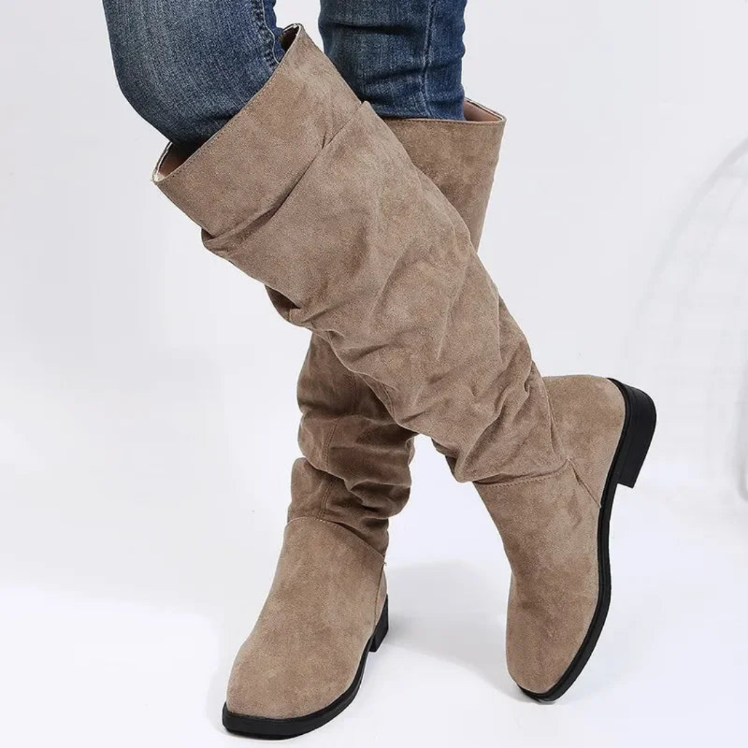 Berg-Feldt | Bottes hautes à talon épais et confortable