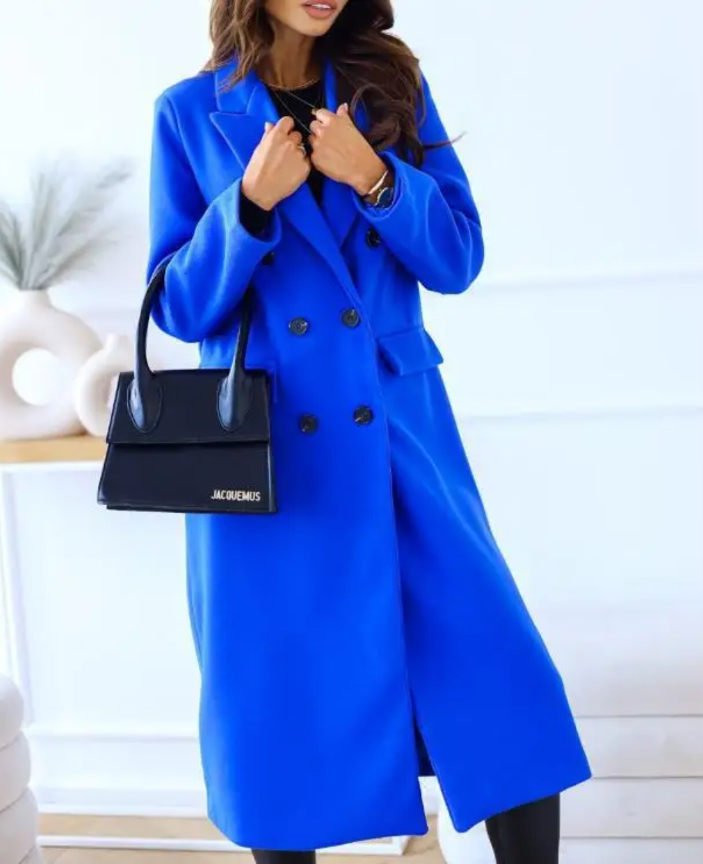 Berg-Feldt | Lange Elegante Taillierte Trenchcoat Für Damen | Perfekt Für Herbst Und Winter
