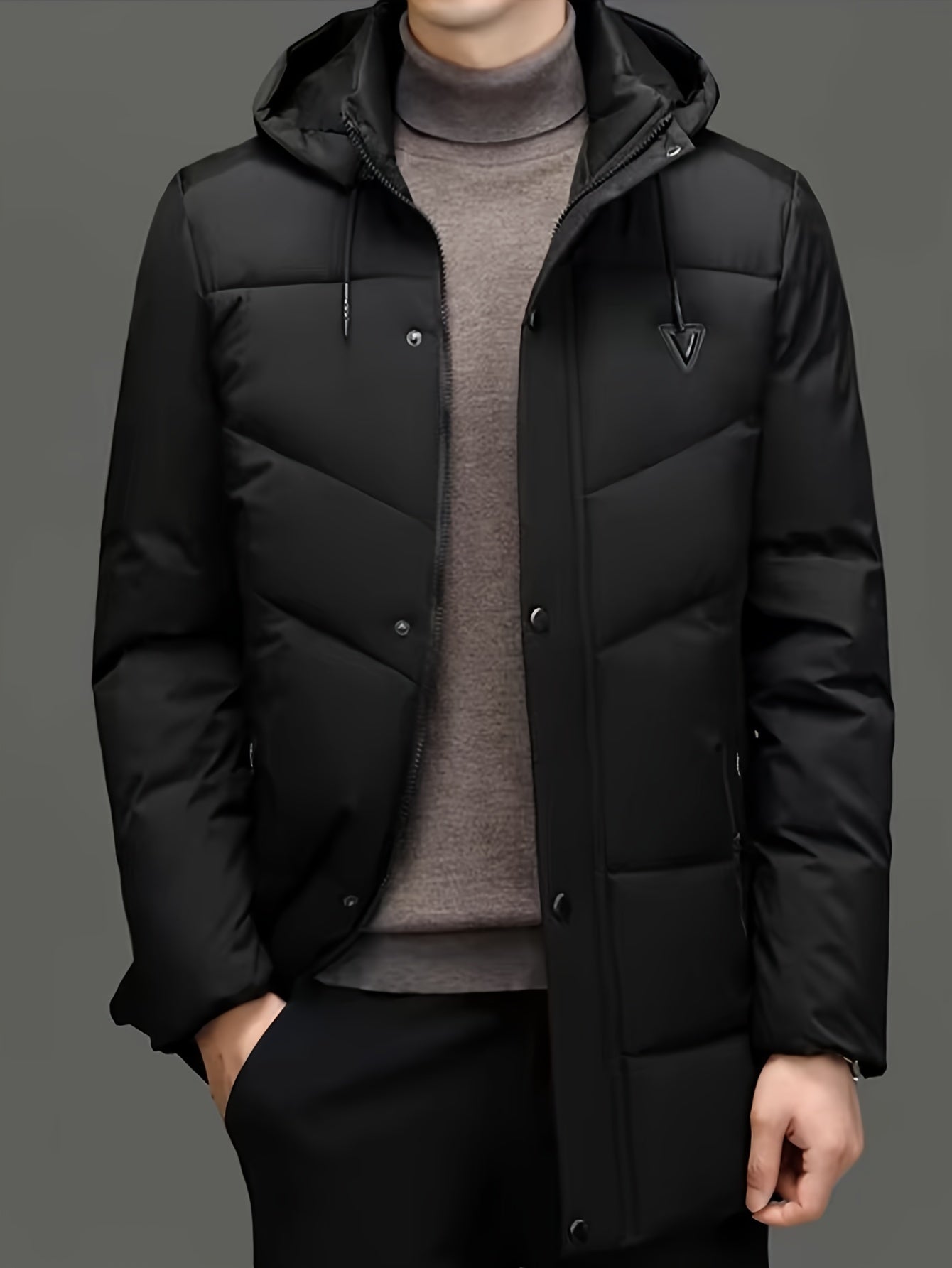 Berg-Feldt | Doudoune à capuche chaude Polyester Style et protection