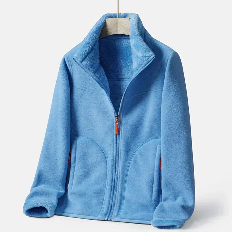 Berg-Feldt | Veste polaire chaude à double boutonnage pour femme
