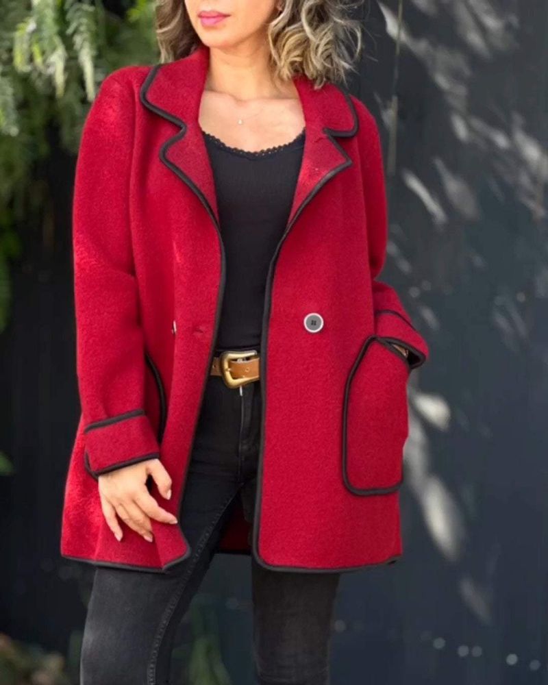 Berg-Feldt | Kontrastfarbe Freizeitjacke