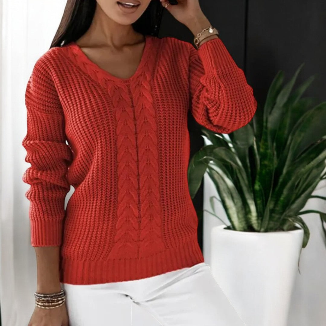 Berg-Feldt | skandinavischer Strickpullover für den Alltagsstil