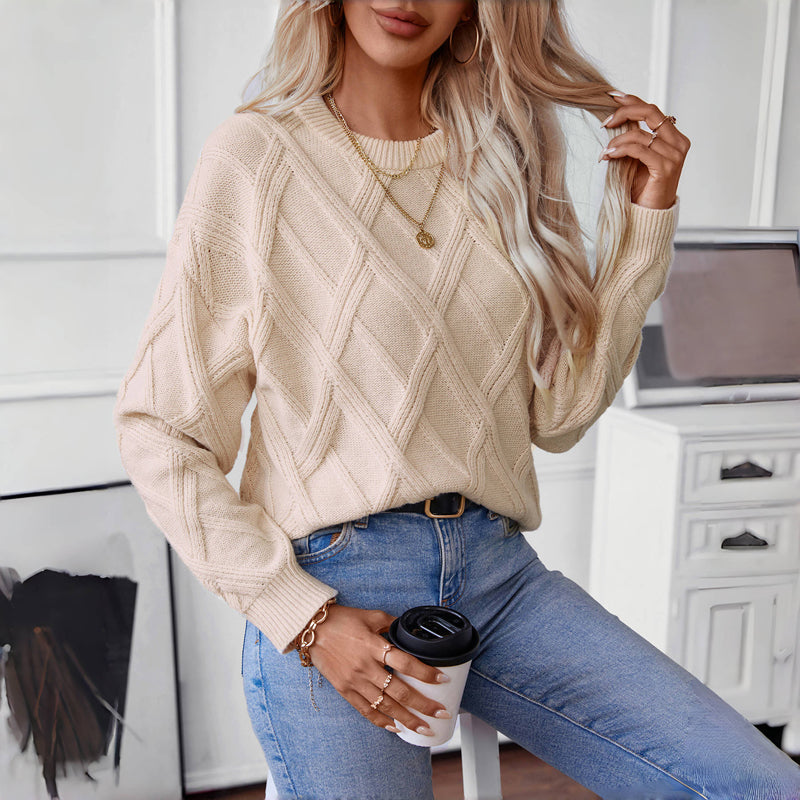 Berg-Feldt | Einfarbiger Pullover Für Lässige Outfits