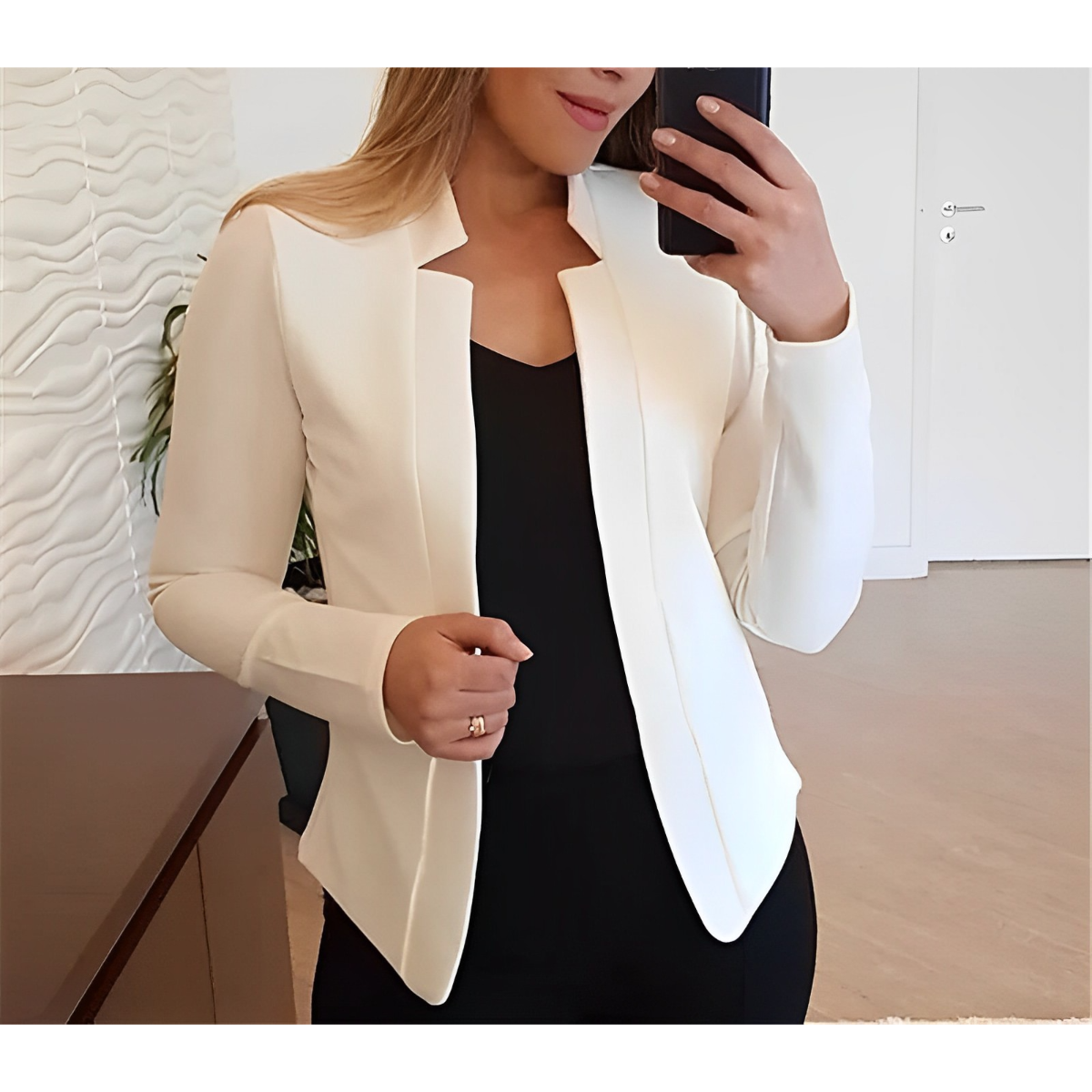 Blazer traditionnel en poil de chameau