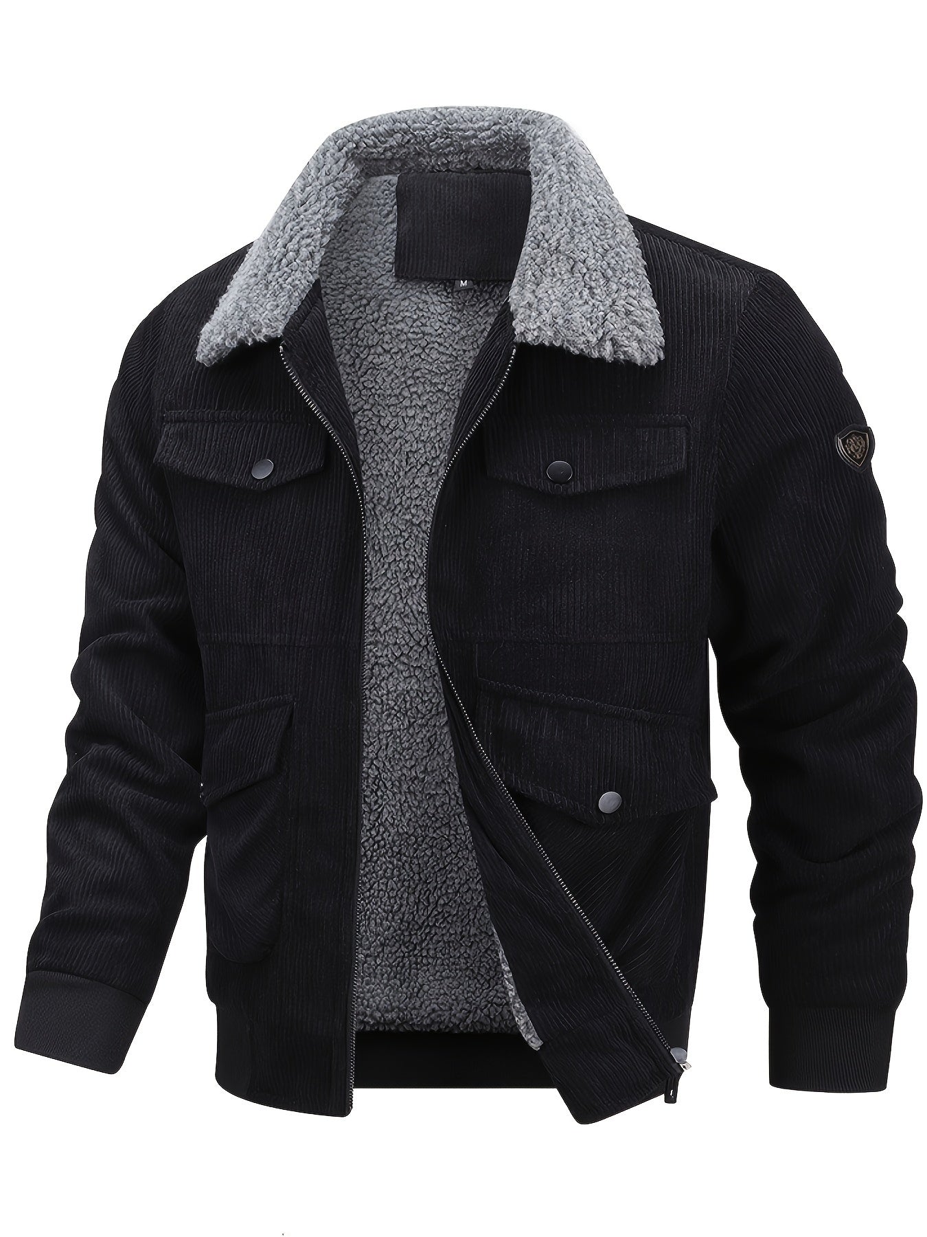 Berg-Feldt | Veste chaude en velours côtelé avec doublure polaire Cordura et polyester Robuste et confortable