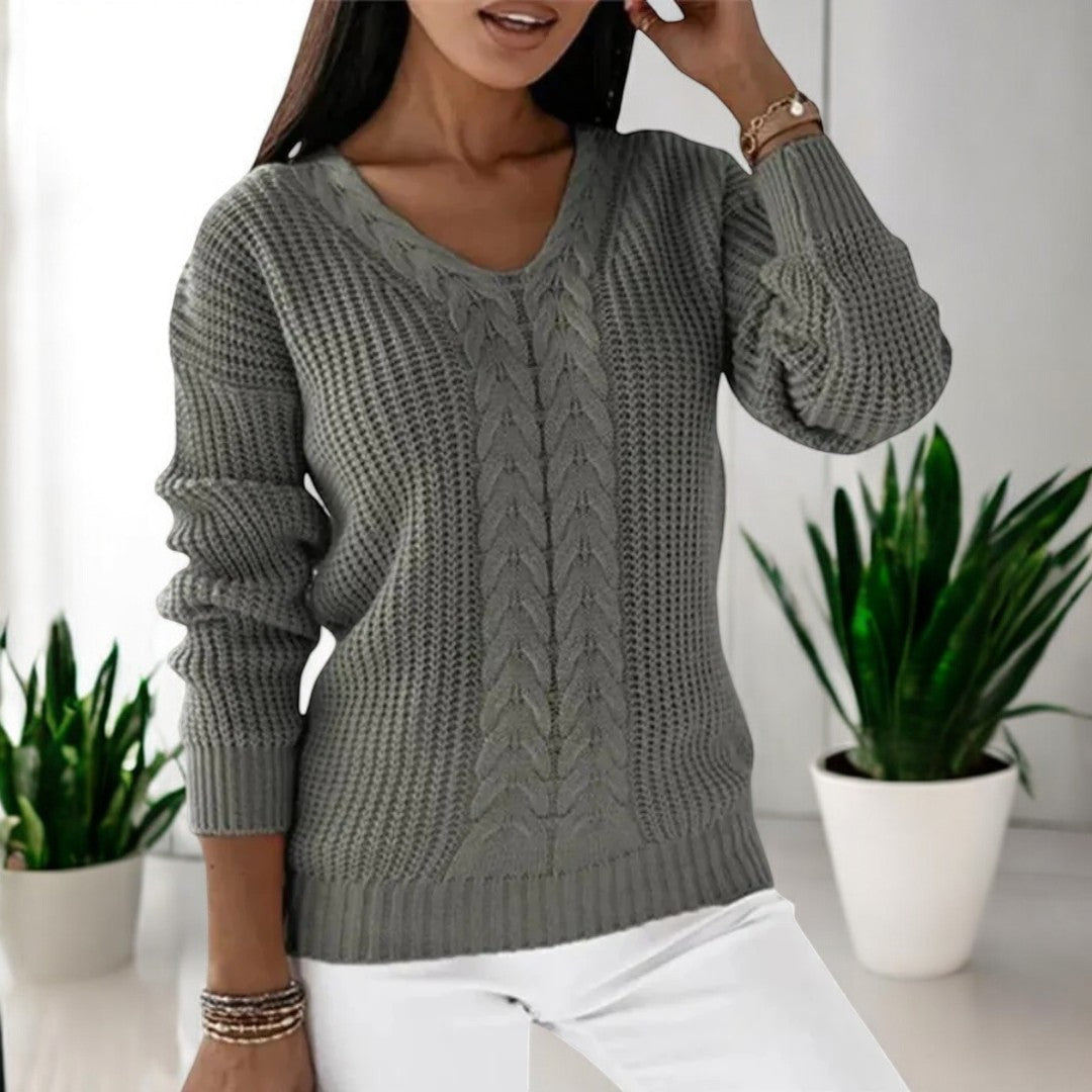 Berg-Feldt | skandinavischer Strickpullover für den Alltagsstil