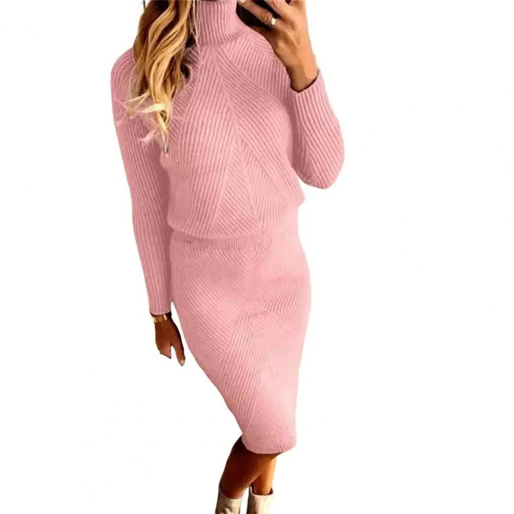Lilli : Ensemble moderne pull et jupe pour femme