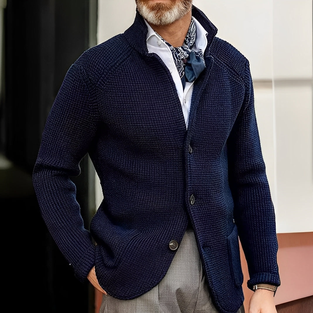 Berg-Feldt | Eleganter Strickcardigan für Herren