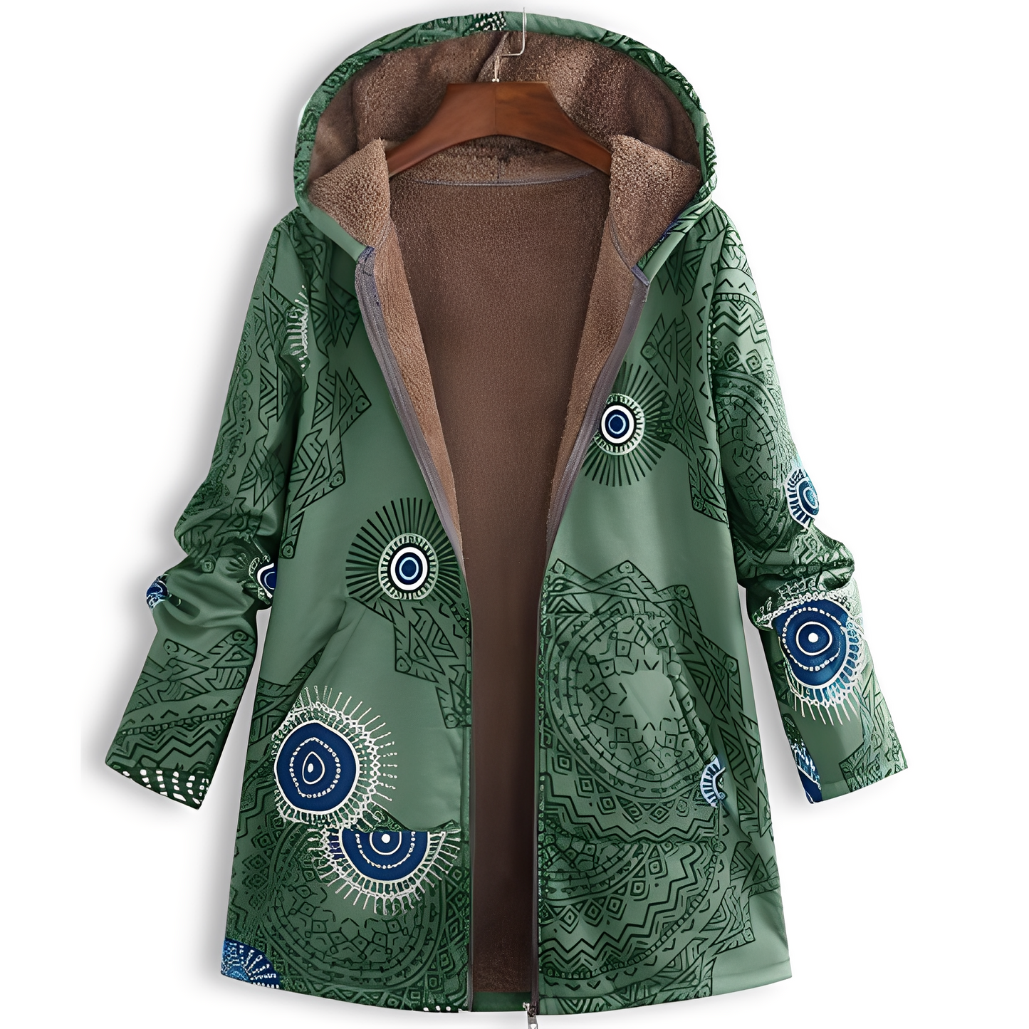 Berg-Feldt | Veste vintage à motifs pour femme
