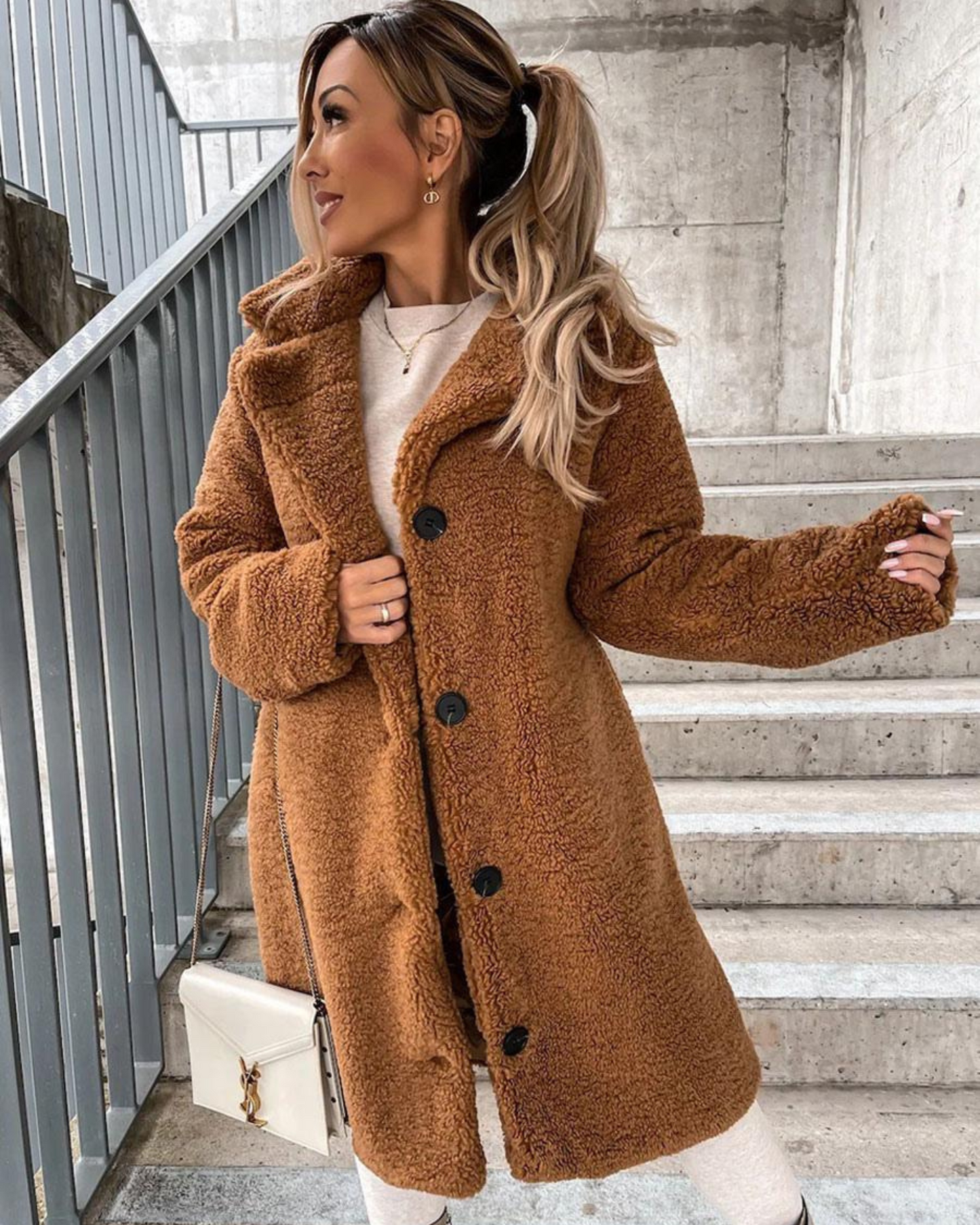 Berg-Feldt | Supreme Soft Teddy Coat