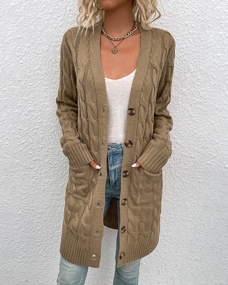 Berg-Feldt | Stylischer Langarm-Herbst-Cardigan für Damen