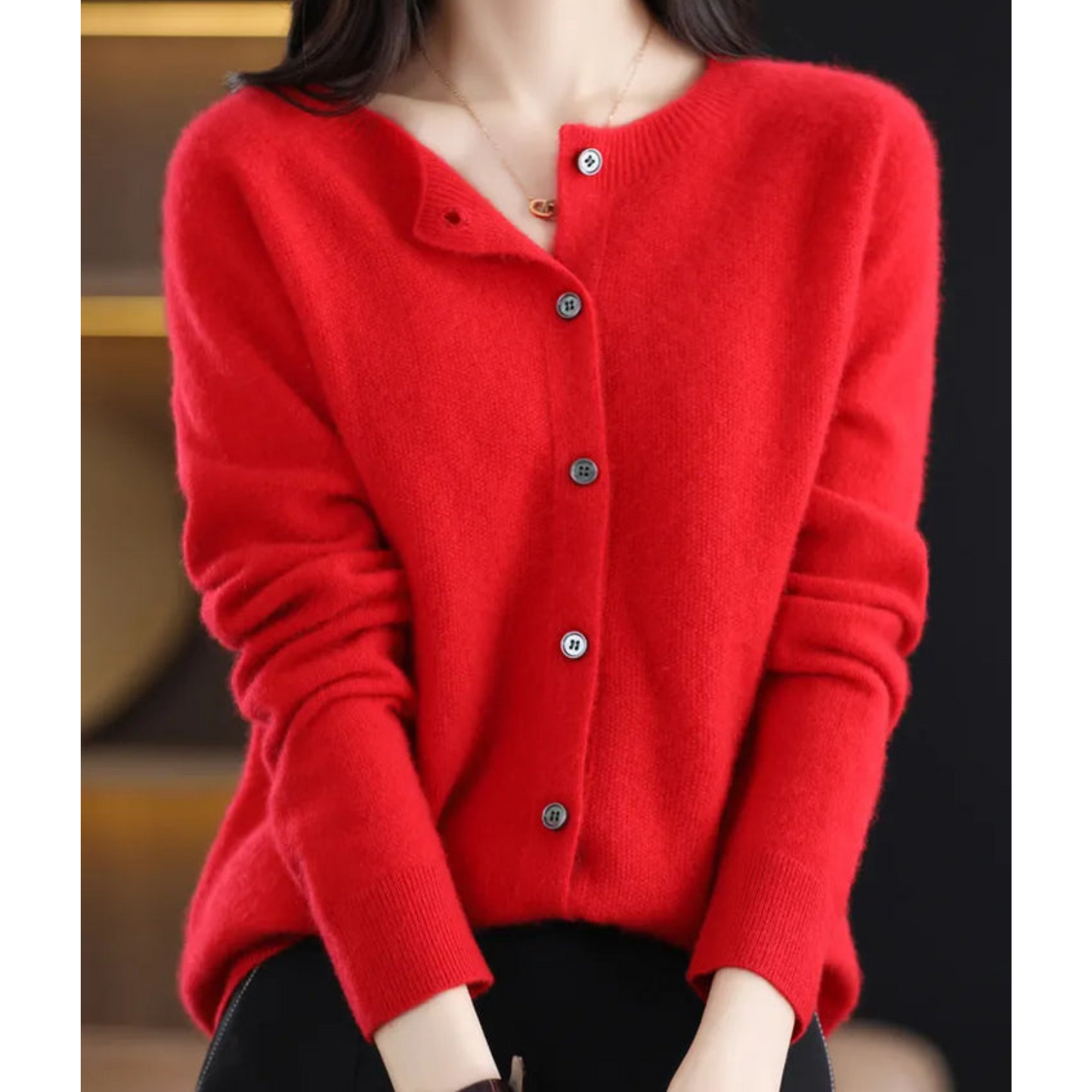 Berg-Feldt | Cardigan - 100% Laine Mérinos Tricot Doux