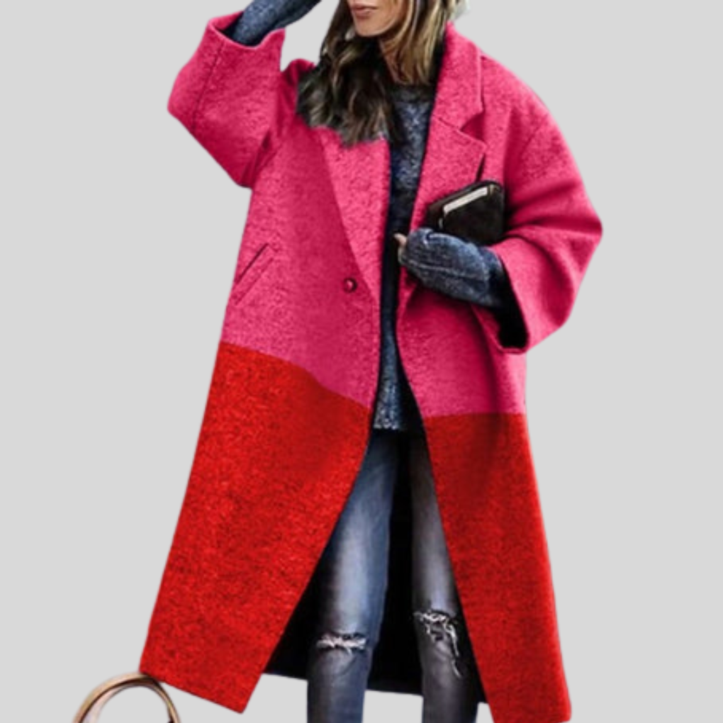 Berg-Feldt | Langer Wintermantel – Karlina Warmes Layering-Stück